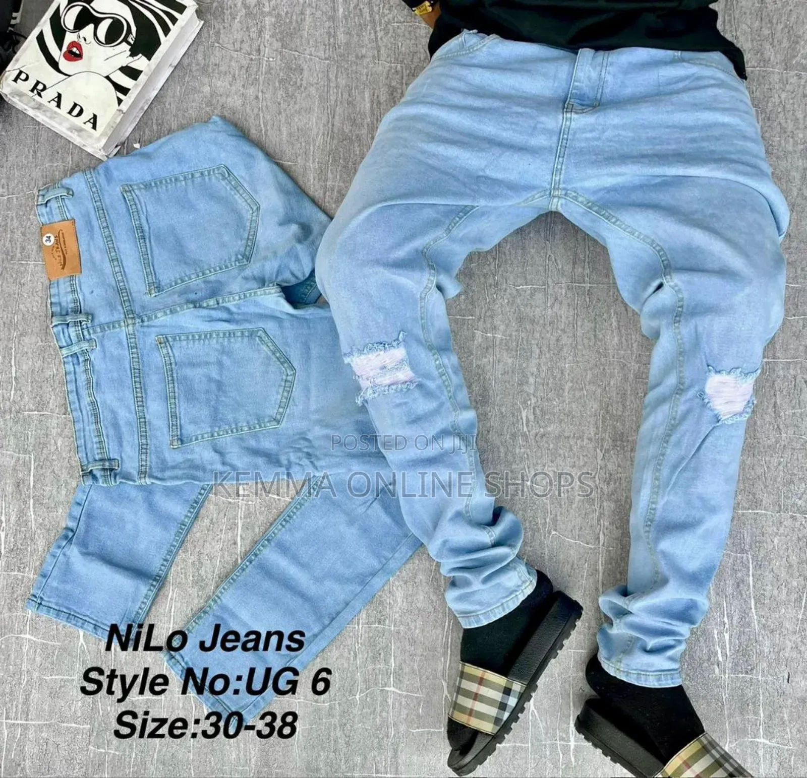 Stretcher Jeans Both Plain and Damage