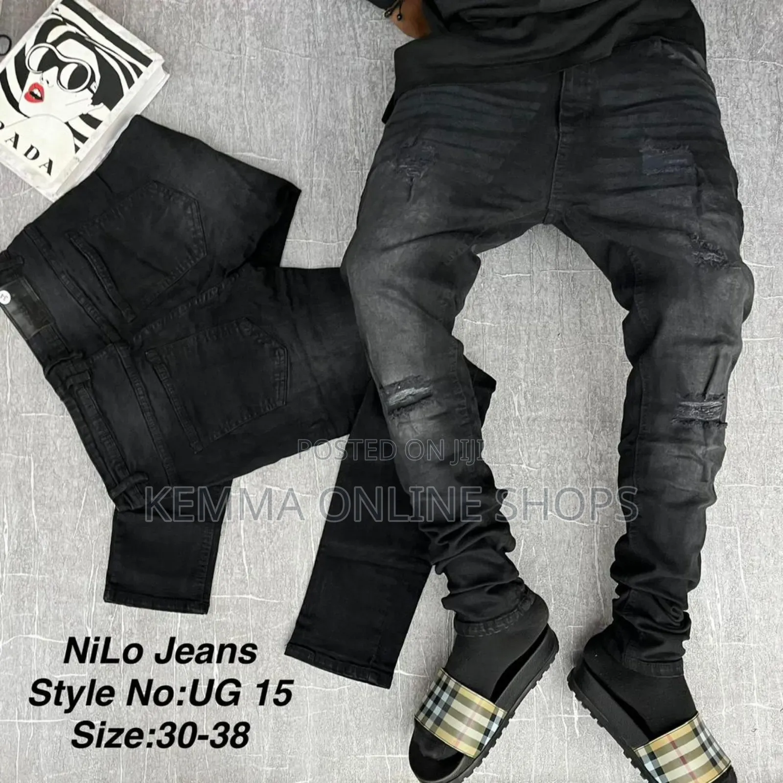 Stretcher Jeans Both Plain and Damage