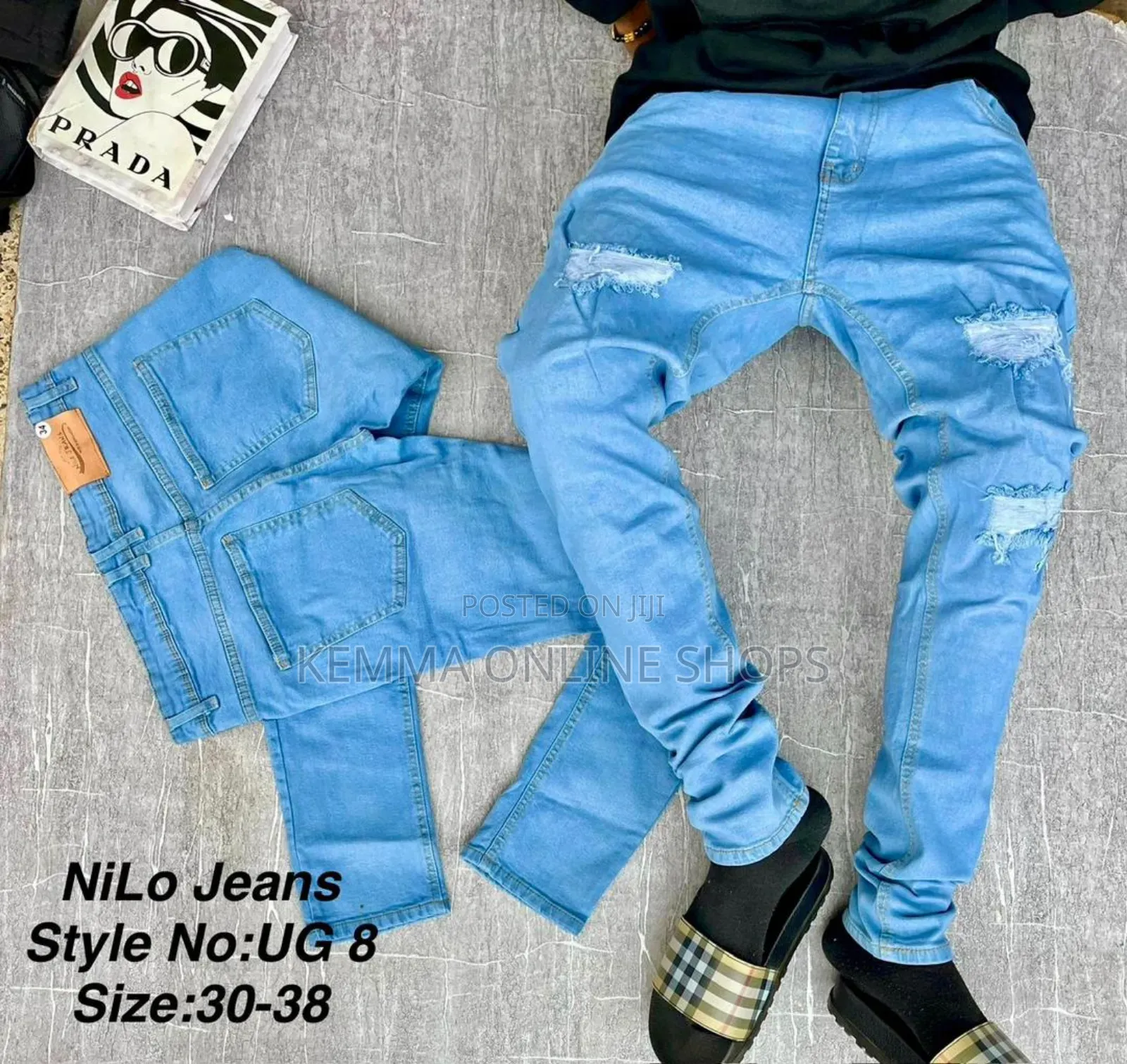 Stretcher Jeans Both Plain and Damage