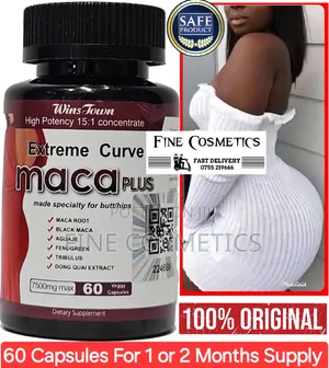 Extreme Curve Maca Plus Pills | For Hips + Butt Enlargement