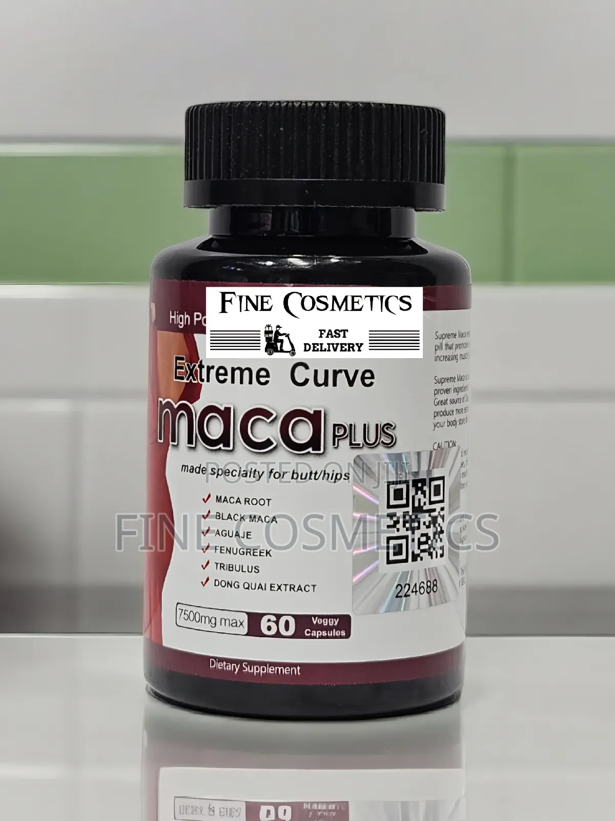 Extreme Curve Maca Plus Pills | For Hips + Butt Enlargement