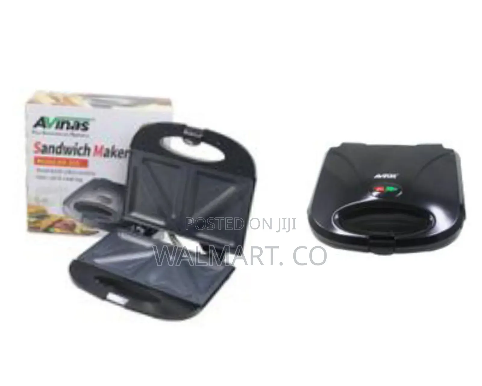 Avinas 2 Slice Sandwich Maker Non Stick Bread Toaster