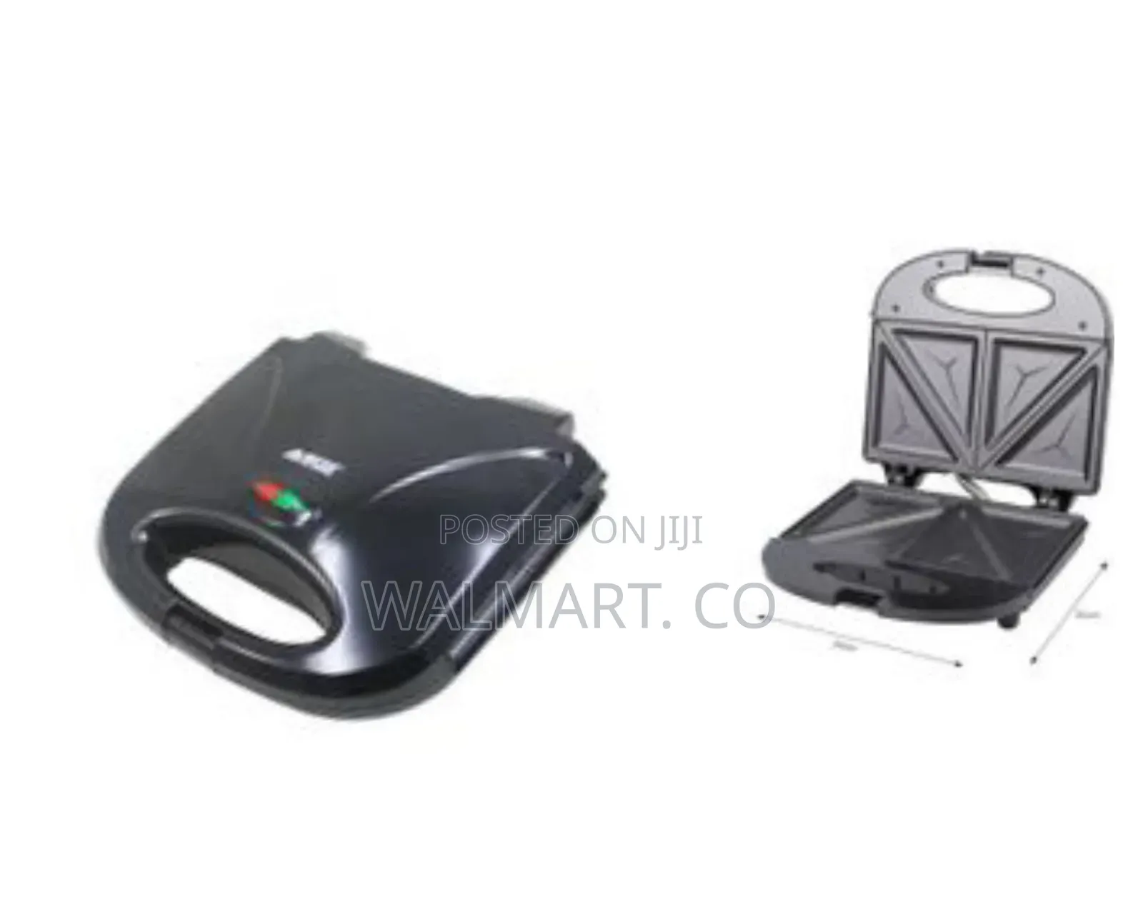 Avinas 2 Slice Sandwich Maker Non Stick Bread Toaster