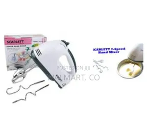 Scarlet 7 Speed Egg Beater Electric Hand Mixer