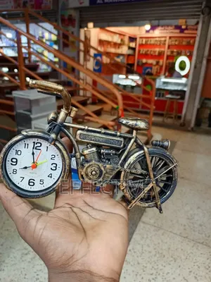 Vintage-Style Bicycle Alarm Clock.