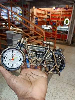 Vintage-Style Bicycle Alarm Clock.