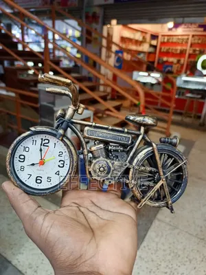 Vintage-Style Bicycle Alarm Clock.