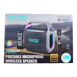Okop Portable Microphone Wireless Speaker
