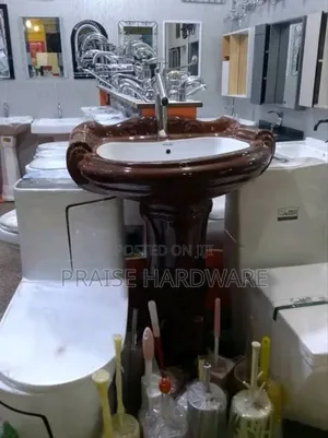Brown Handwash Basin