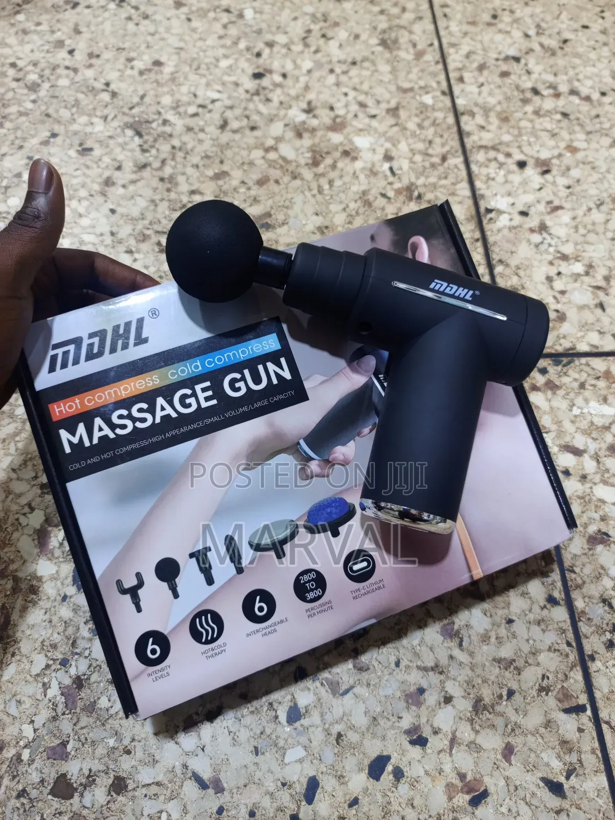 Hot and Cold Compress Massage Gun.