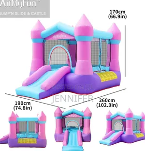 Inflatable Bounce House With Slide