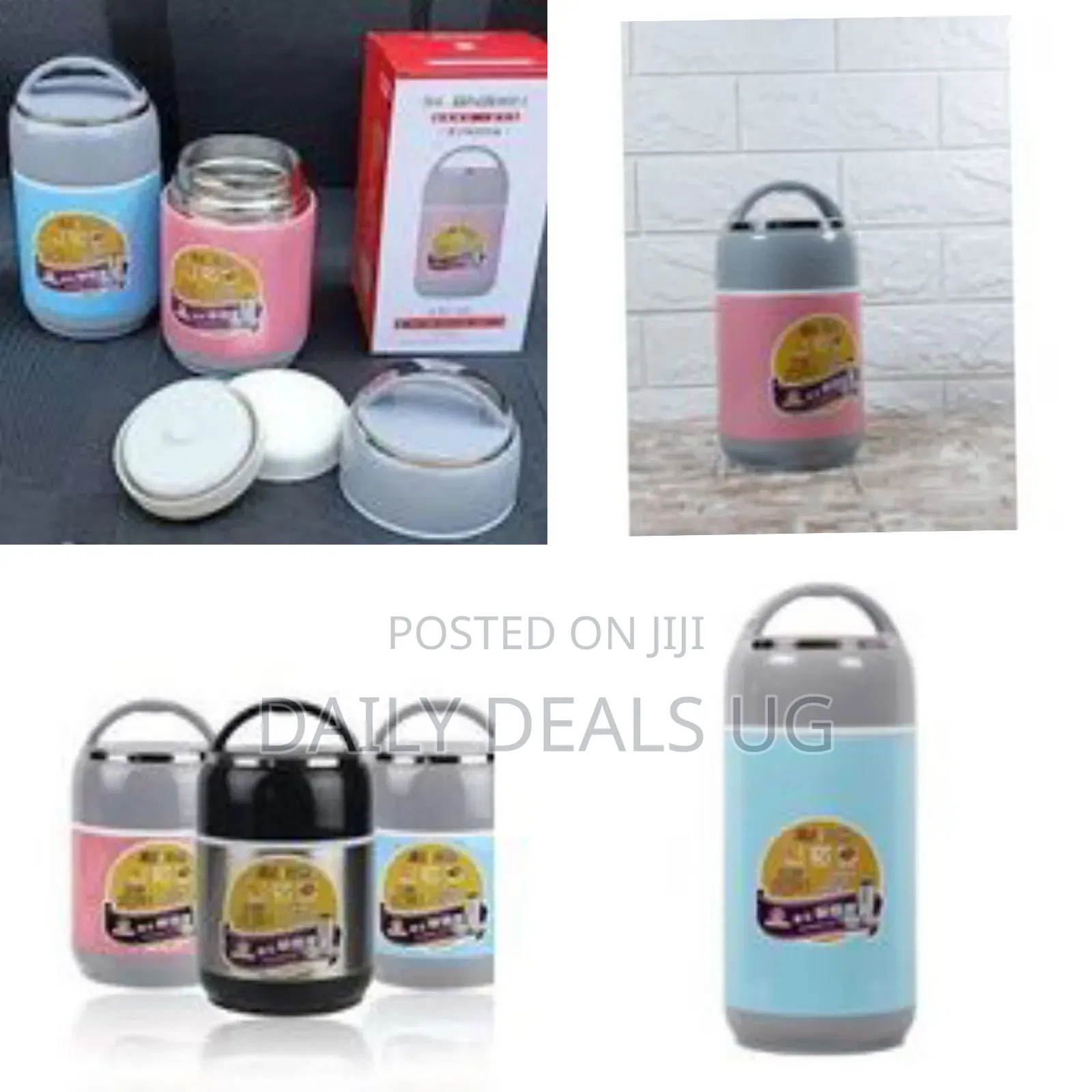 Portable 1100ml Lunch Box Food Storage Containers Bento Box Warmer