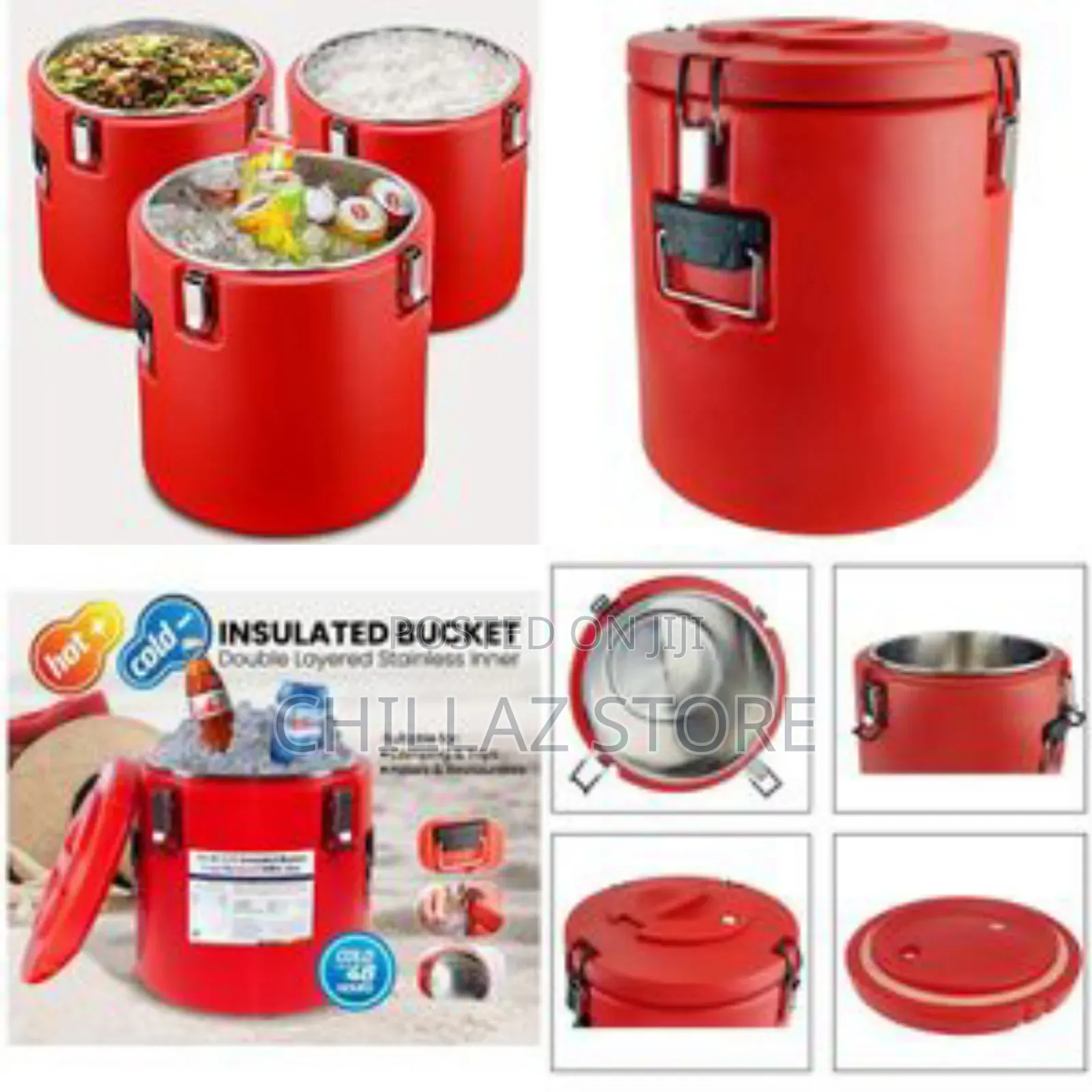 3 PCS Stainless Steel Food Containers.