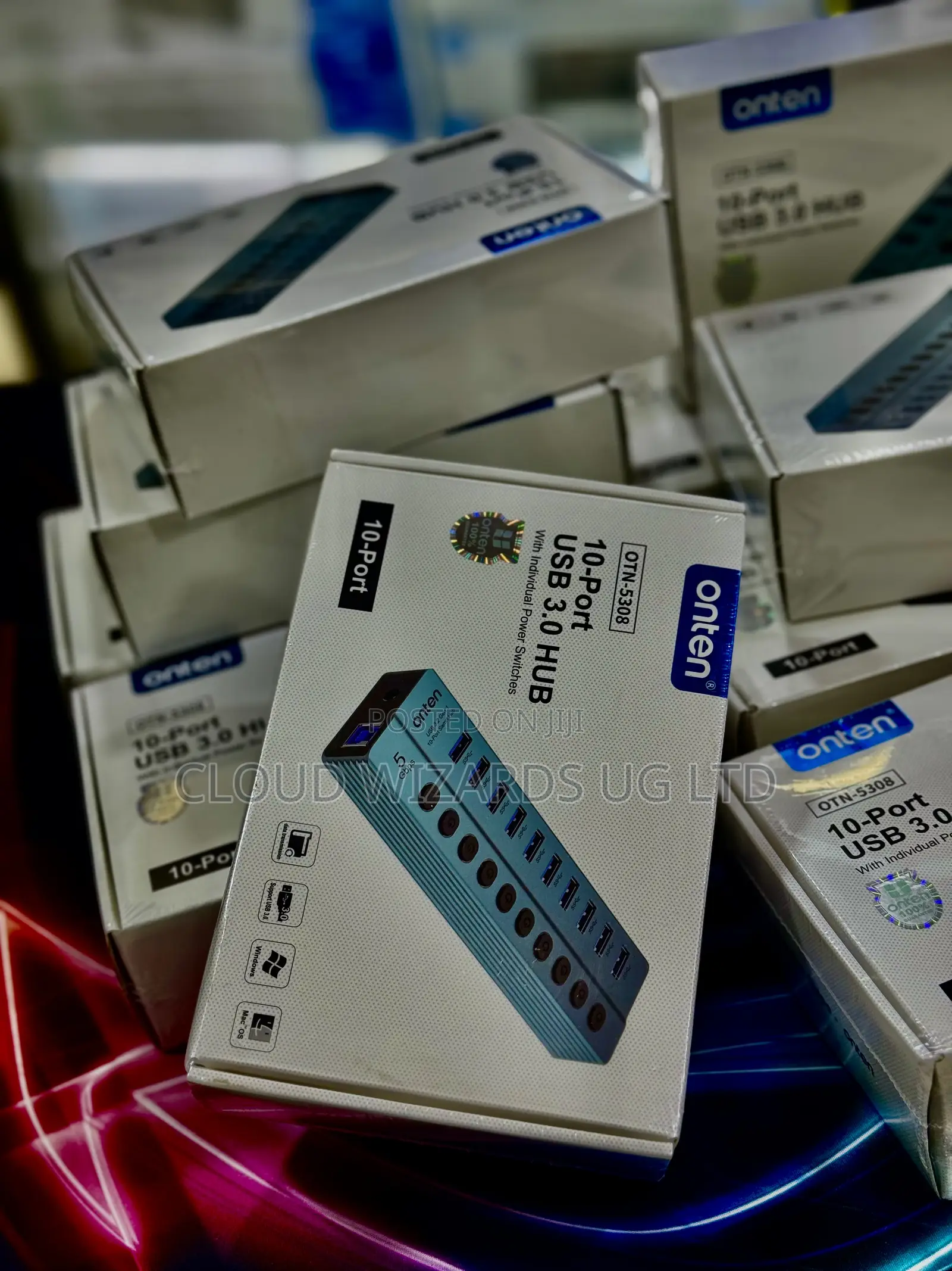 Universal 10 Ports 3.0 Usb Hub