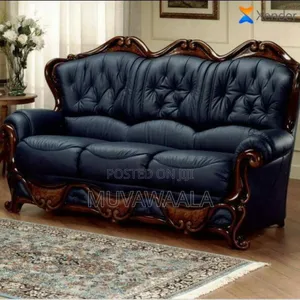 Grand Father Black Sofa