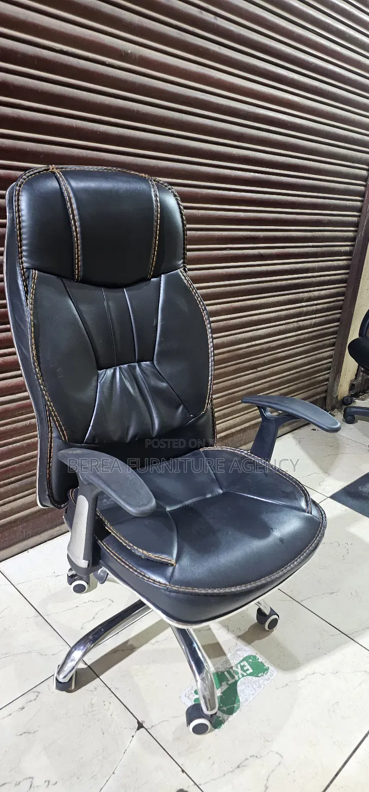 Pure Leather Perfect Office Chair