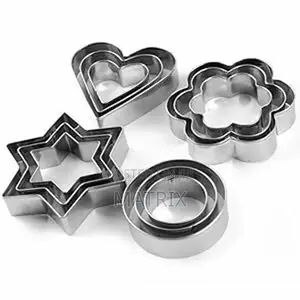 Stainless Steel Cookie Cutter - Silver