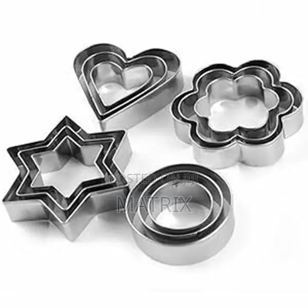 Stainless Steel Cookie Cutter - Silver