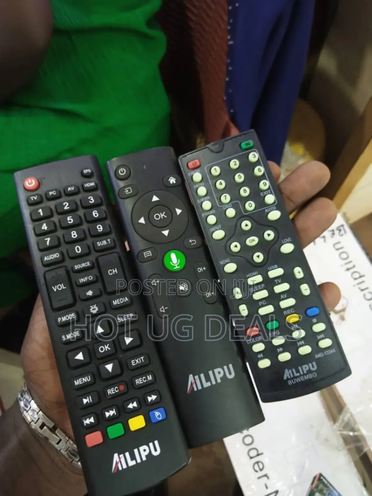 Ailipu Replacement Remote - Black