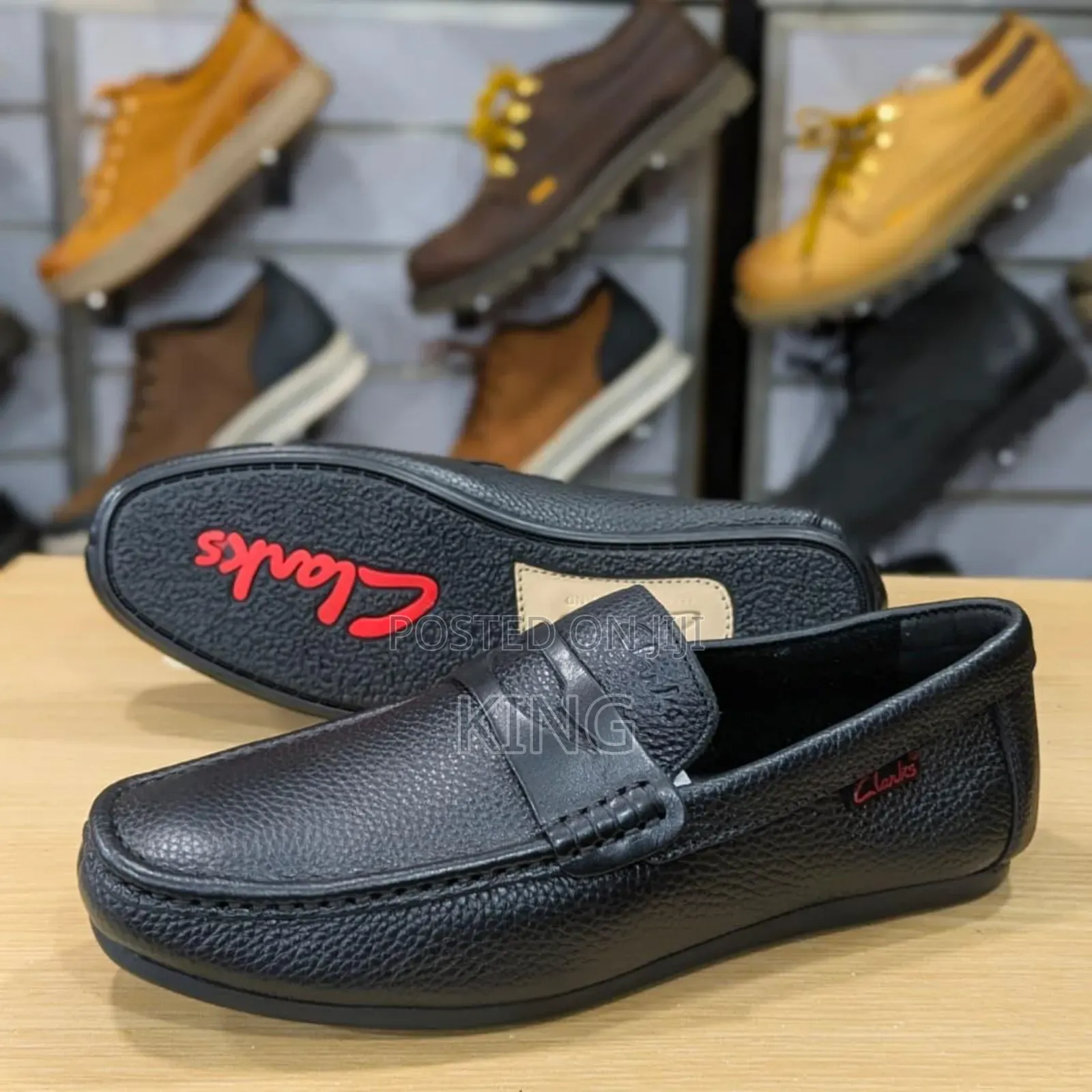 Black Moccasins Clarks''
