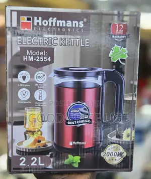 Hoffmans 2.2l Electric Kettle Hm-2554