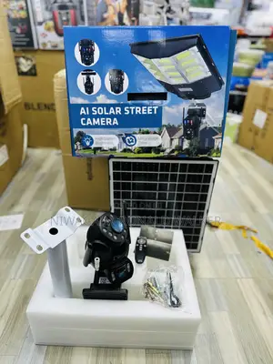 Ai Solar Street Camera Ultra Hd With Night Vision