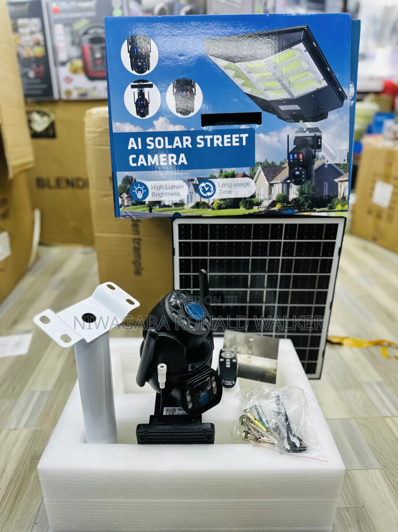 Ai Solar Street Camera Ultra Hd With Night Vision