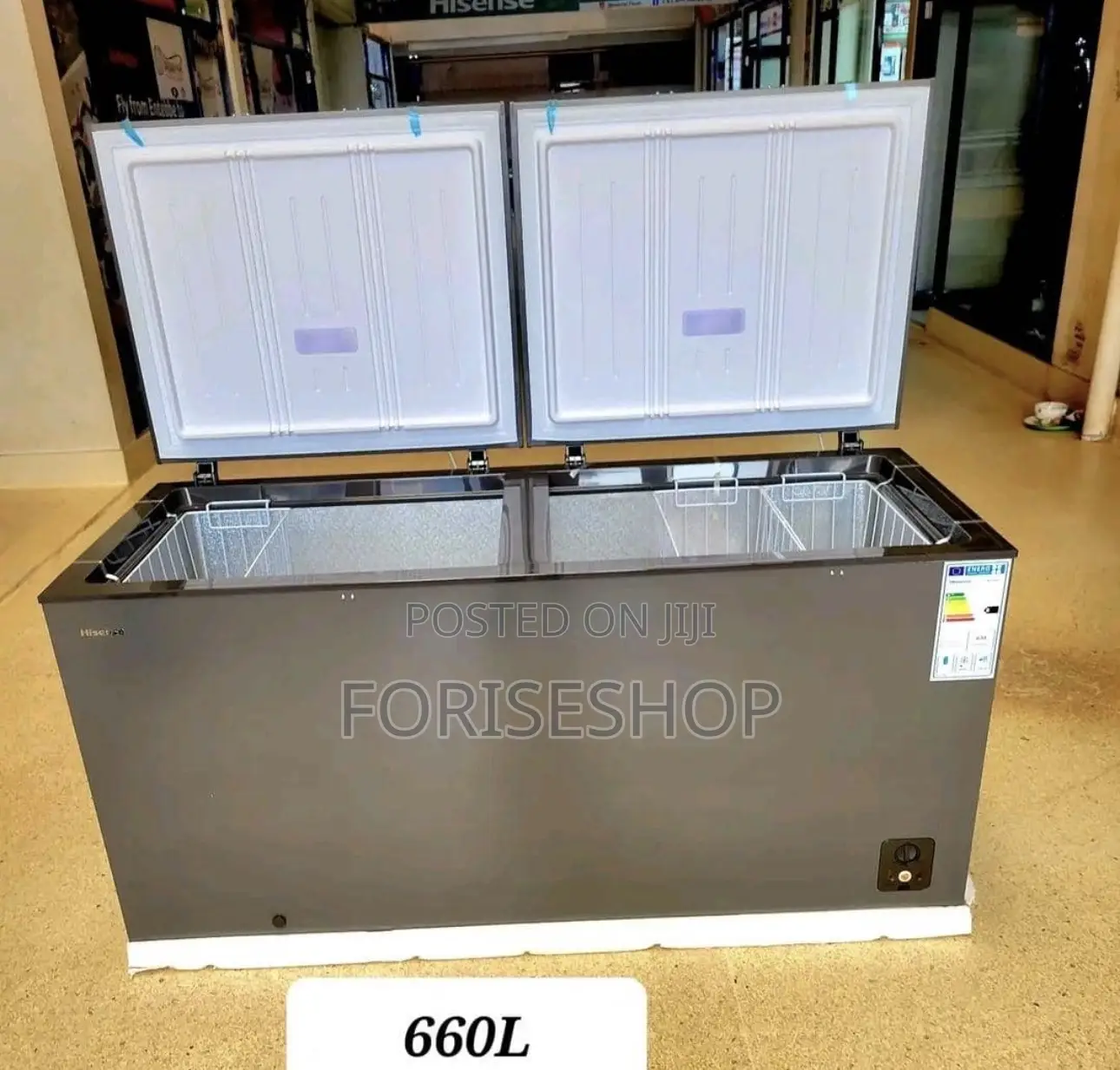 660 Litres Hisense Deep Freezer Brand New