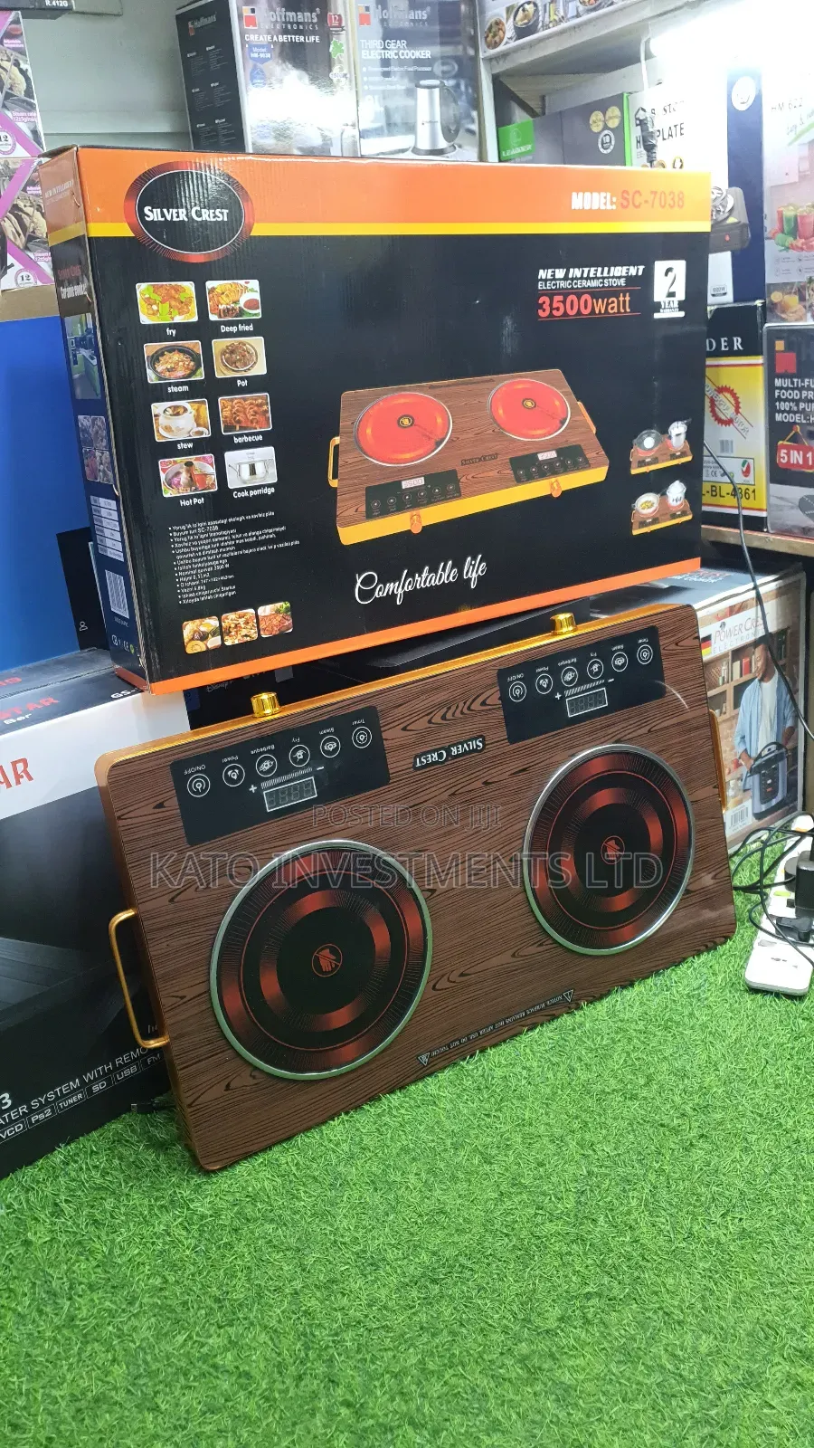 Silvercrest Infrared Double Electric Stove Cooker