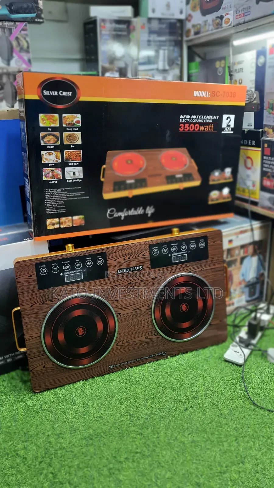 Silvercrest Infrared Double Electric Stove Cooker