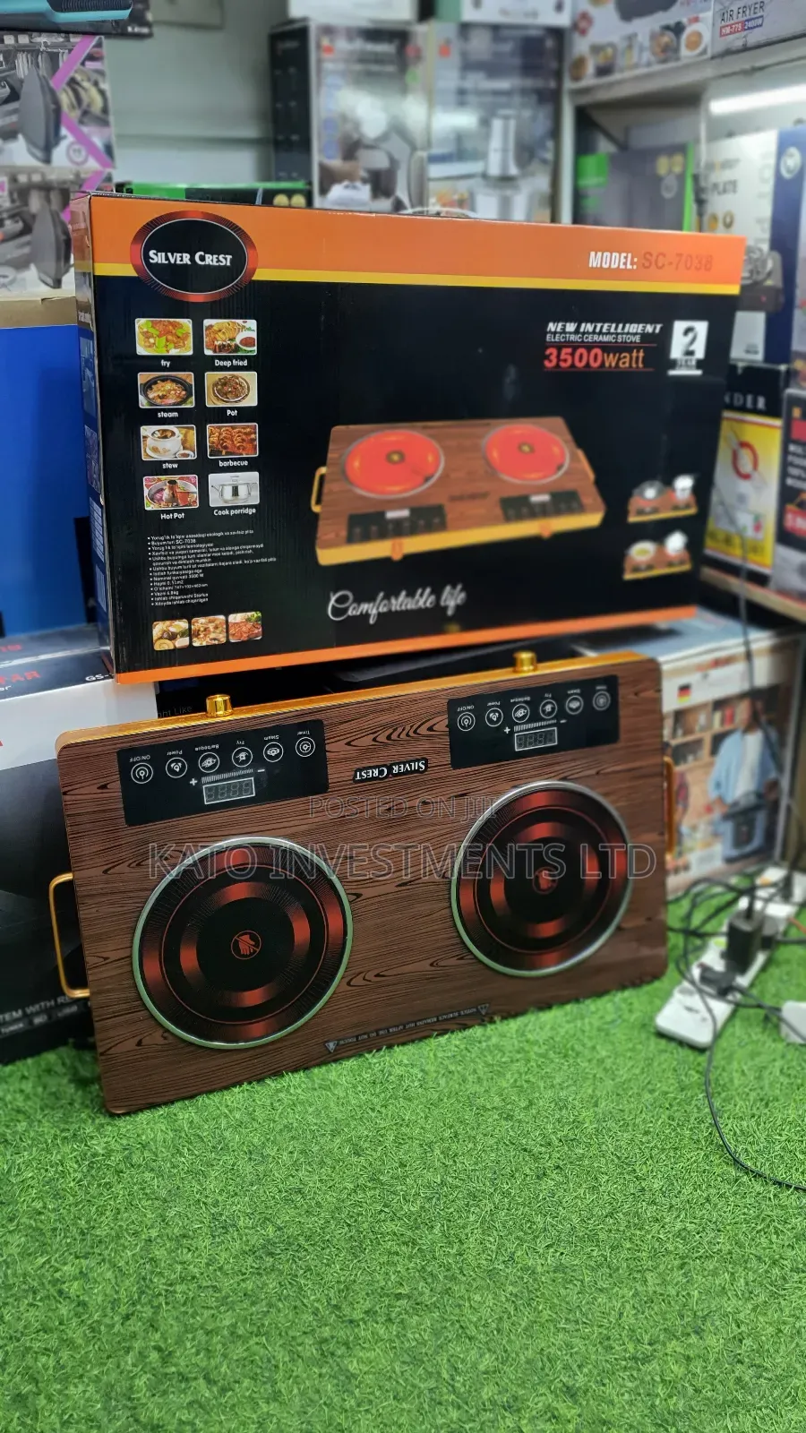 Silvercrest Infrared Double Electric Stove Cooker
