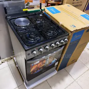 Midea 50x60cm 3gas,1electric, Electric Oven Cooker