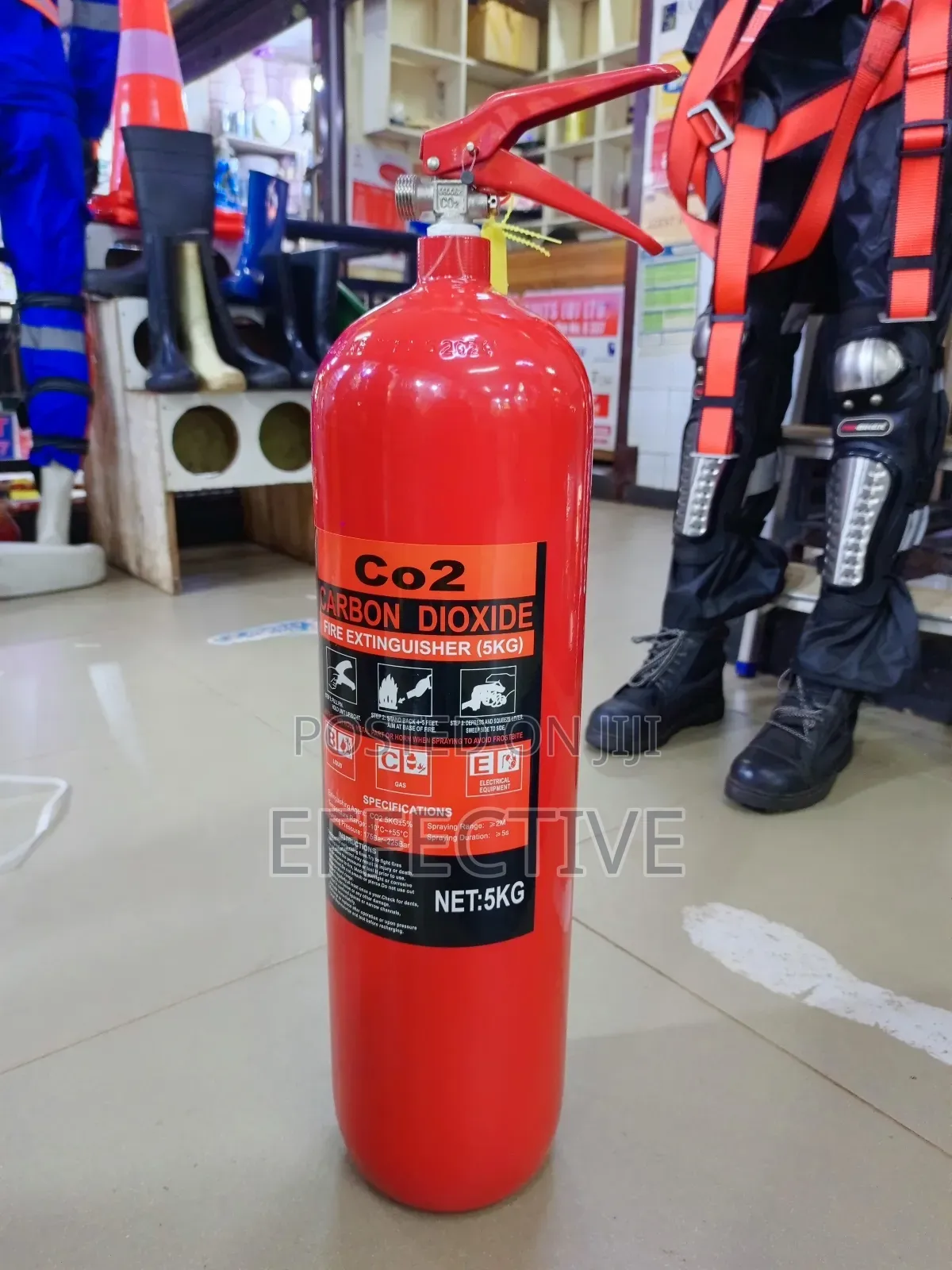 5kg Co2 (Carbon Dioxide) Fire Extinguisher.
