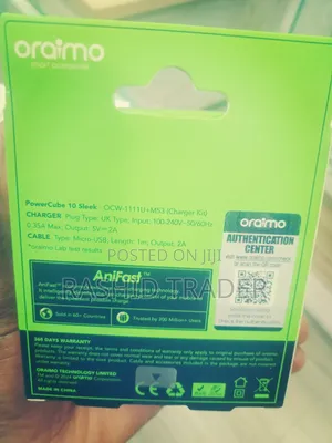 Oraimo Type C 2 Way Power Bank Charger