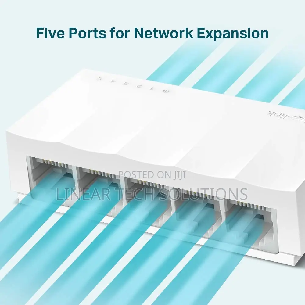 Tp-Link 5-Port Desktop/Wallmount 10/100mpbs Network/Ethernet Switch