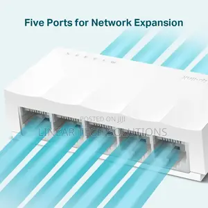 Tp-Link 5-Port Desktop/Wallmount 10/100mpbs Network/Ethernet Switch