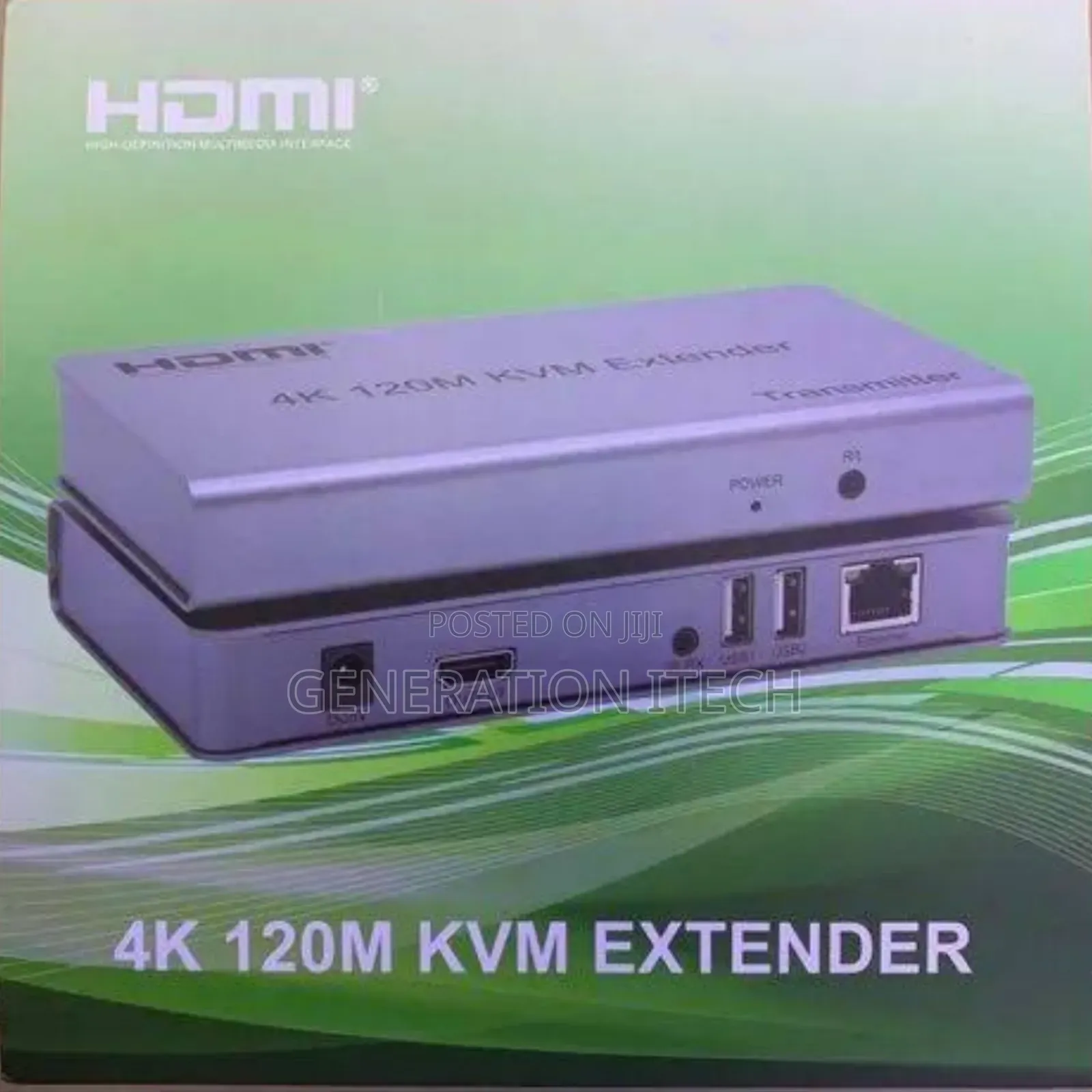 Hdmi Extender 120m Kvm Ip Extender- 4k Via Ethernet