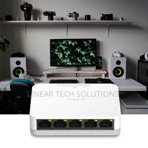 D-Link 5 Port Gigabit Ethernet Unmanaged Network Switch, Plug and Play