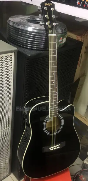 Magical Acoustic Guitar Black N