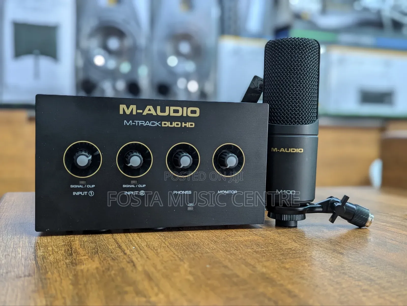 M-Audio Sound Card and Microphone