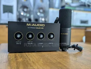 M-Audio Sound Card and Microphone