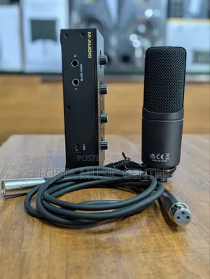 M-Audio Sound Card and Microphone