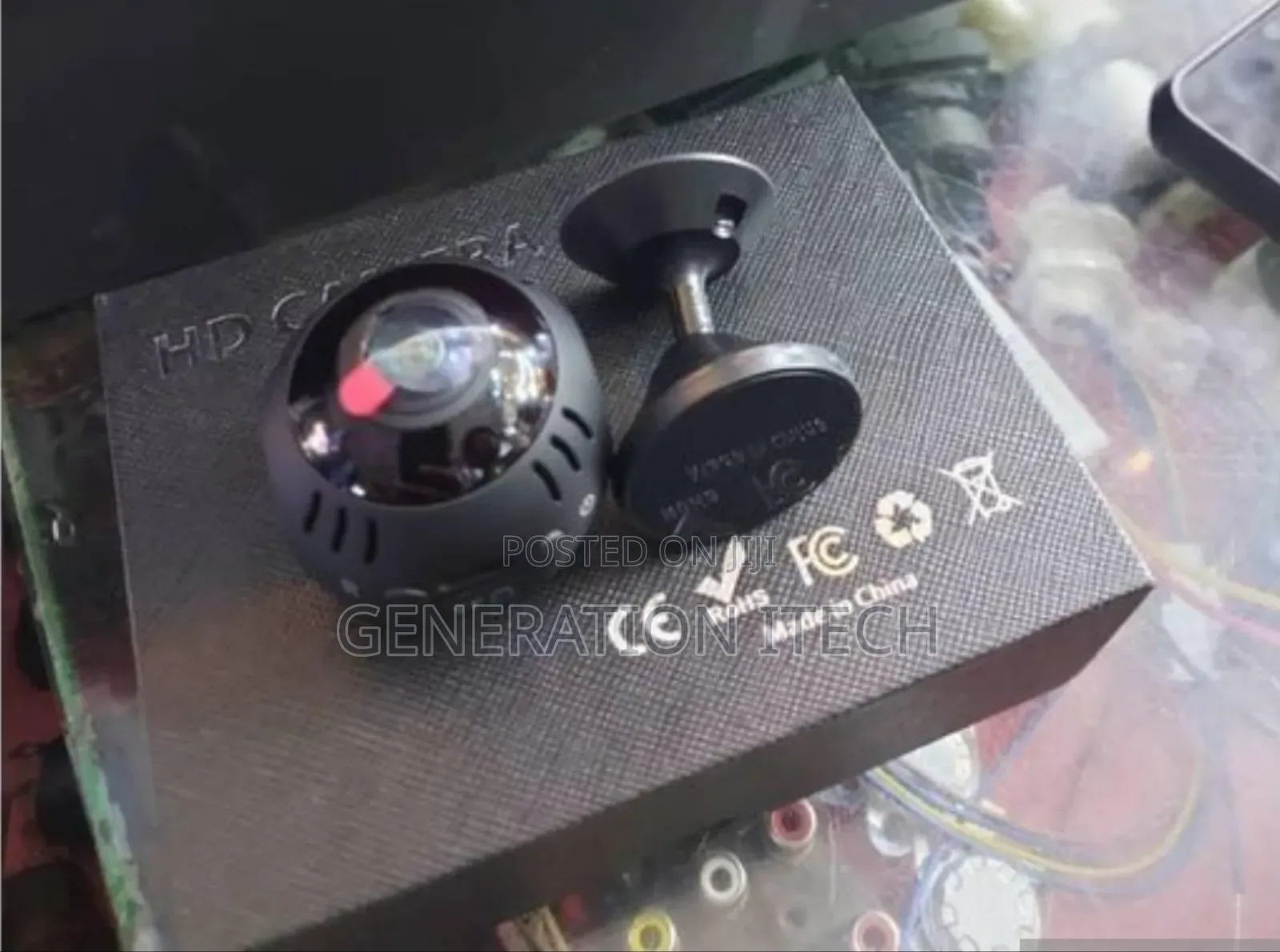Wireless Spy Camera With 360° Wide View, Night Vision, Durable Battery