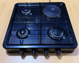 Blueflame 50*50cm 401 - Desktop Gas Cooker, Electricity - Black