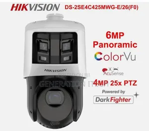 Hikvision Tandemvu Ptz Camera 6+4mp Panoramic 25x Ptz Ip Camera