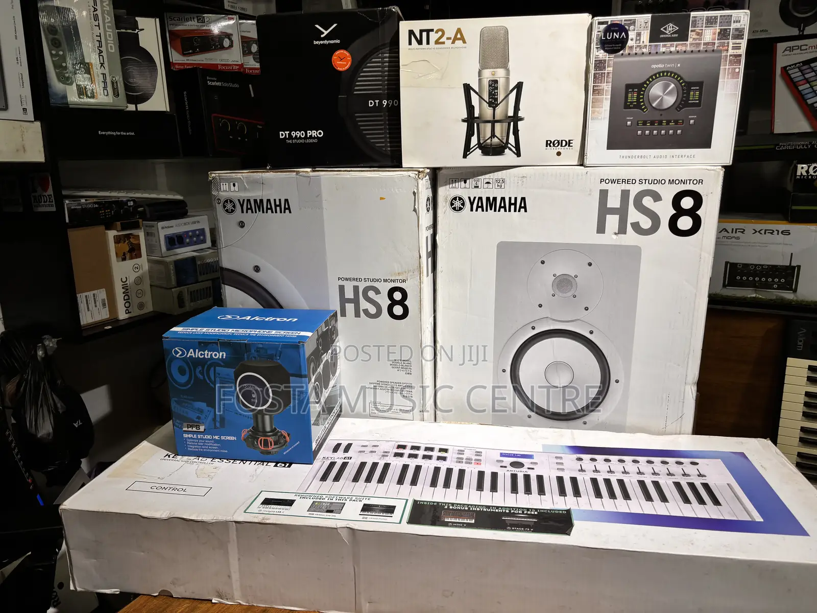 Professional Audio Studio Setup (Complete)