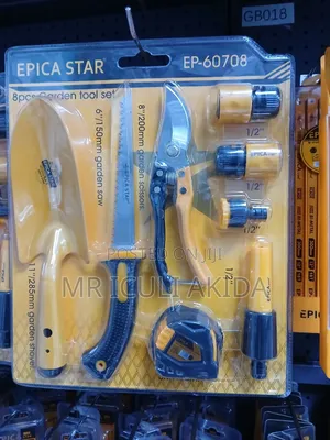 8-Piece Garden Tool Set by Epica Star, Model Ep-60708.