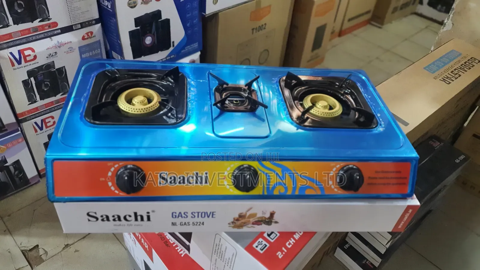 3 Saachi Gas Burner