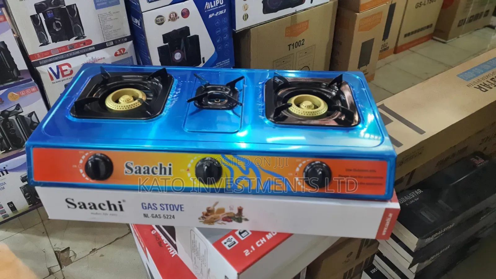 3 Saachi Gas Burner