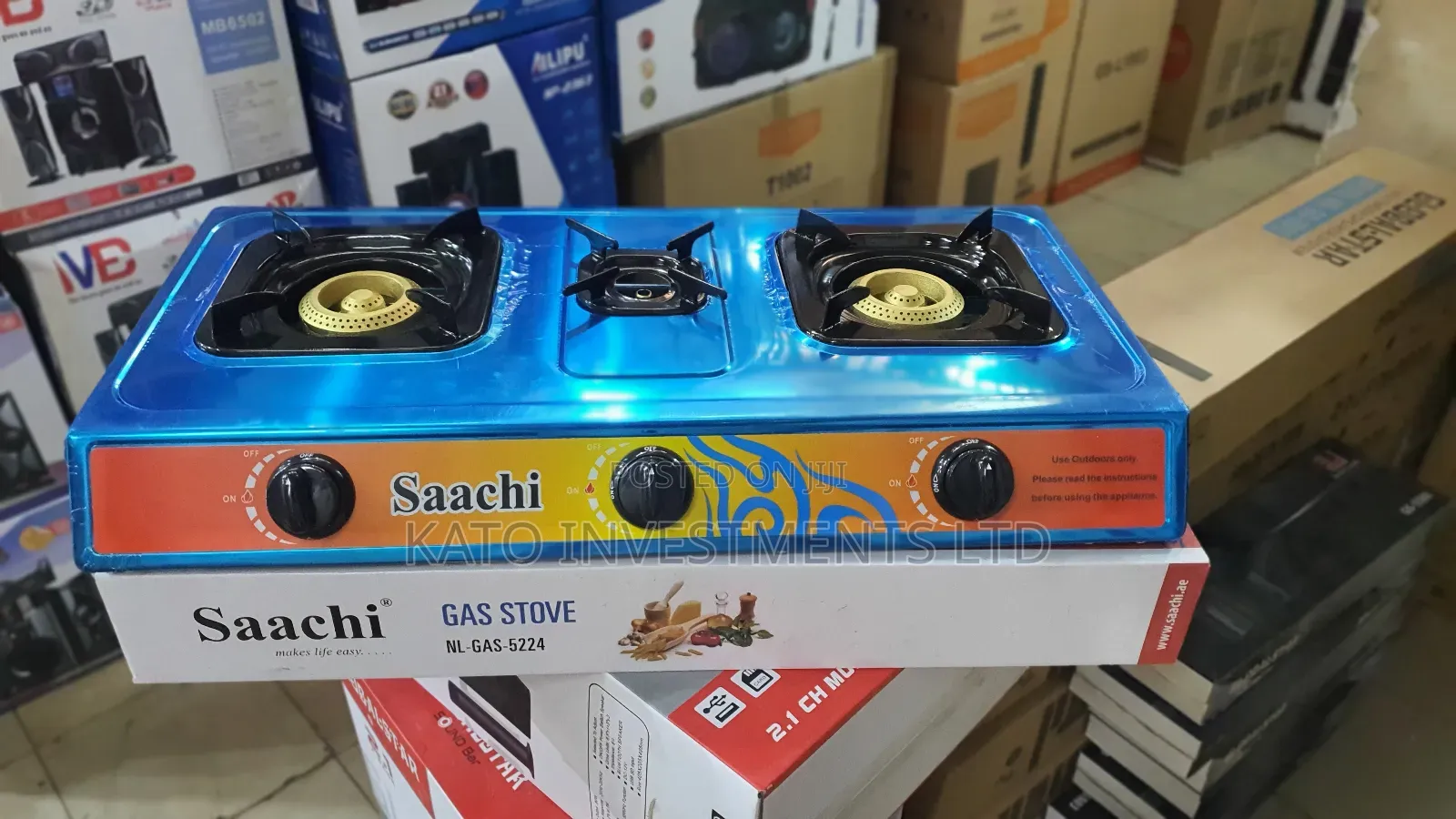 3 Saachi Gas Burner